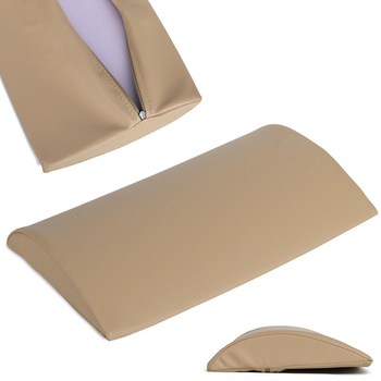Półwałek lędźwiowy do masażu - 40x25x5 (tapicerka "Soft Touch")