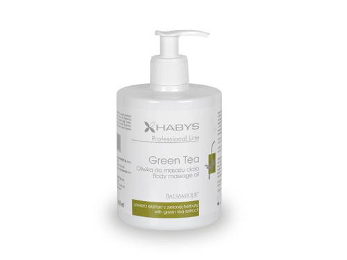 Oliwka do masażu Green Tea Habys450 ml