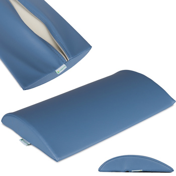 Półwałek lędźwiowy do masażu - 40x25x5 (tapicerka "Soft Touch")